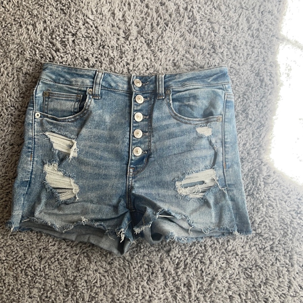 American eagle shortie shorts
